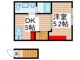 オーク加賀の物件間取画像